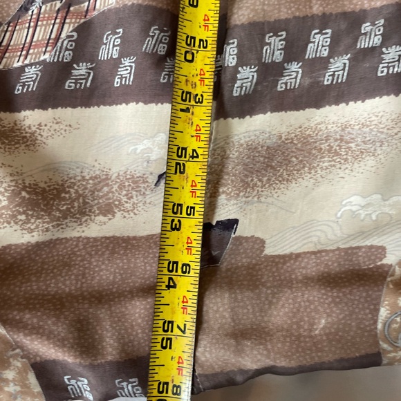 Vintage Japanese yukata kimono robe size large Men’s - Picture 15 of 16